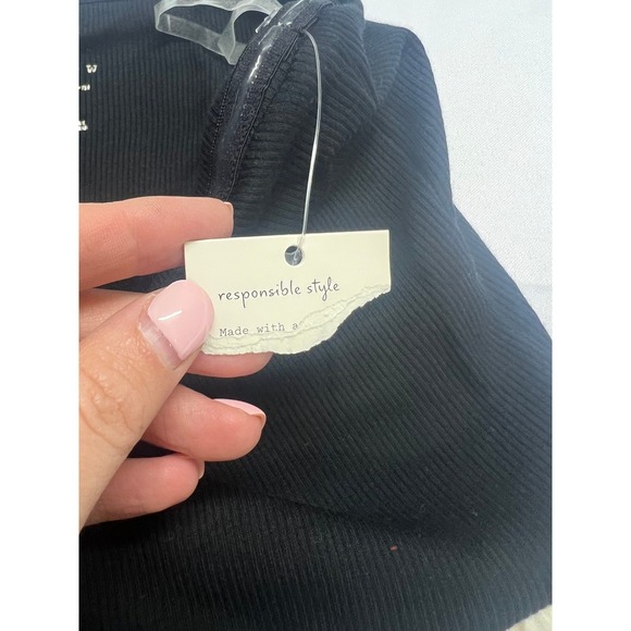 A New Day Strapless Ribbed Knit Bubble Skirt Mini Dress S Party Coquette - Picture 6 of 15